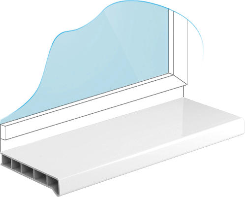 Белый глянец